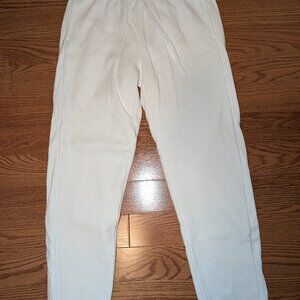 Aritzia Sweatfleece cozy fleece boyfriend sweatpant size S